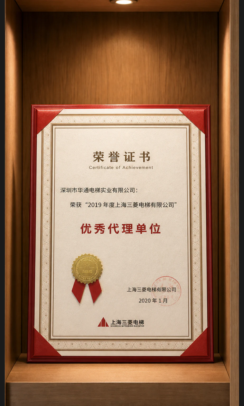 2019优秀代理单位证书